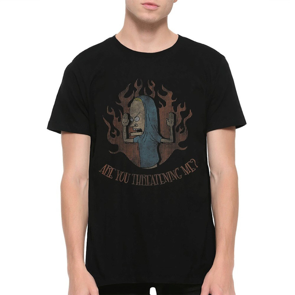 Beavis And Butt-Head Are You Threatening Me T-Shirt